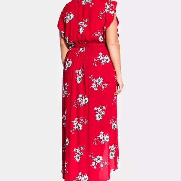 CITY CHIC Res Floral Love Maxi Dress XL/22 NWT - Picture 10 of 10
